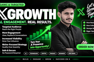 do twitter x marketing and promotion with organic growth