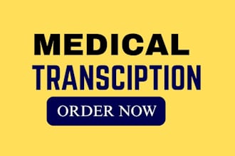 do medical transcription video audio podcast transcription