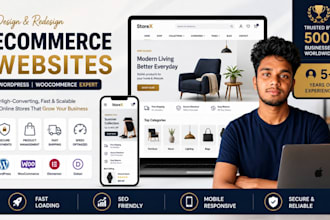 build ecommerce website or webshop using wordpress woocommerce