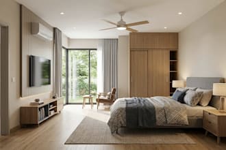 create realistic 3d house and interior designs