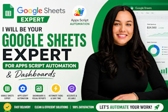 your google sheets expert for apps script automation and dashboards
