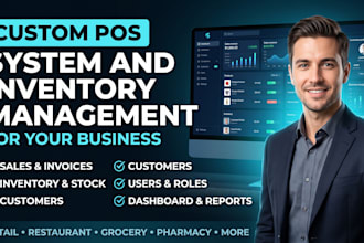 develop a custom inventory management and pos for you
