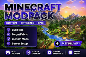 create and optimize a custom minecraft modpack