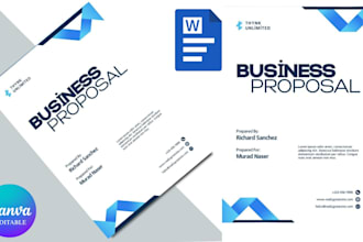 design editable business letterhead in ms word