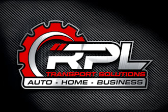 design a premium automotive, trucking, logistic, auto battery and transport logo