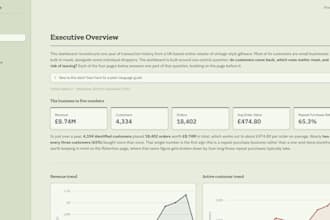build a custom python data dashboard for your business