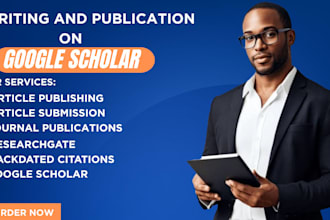 backdate, write and publish articles in google scholar reviewed indexed journals