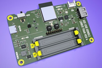 design custom usb esp32 pcb with schematics, pcb layout, gerber and bom files