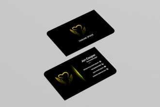 design luxury business card
