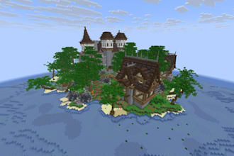 build custom minecraft builds, maps, houses, and structures