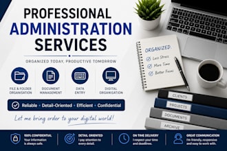 organize all admin related things