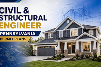 be your civil and structural engineer for permit in pennsylvania