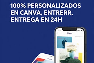 diseñaré posts profesionales en canva