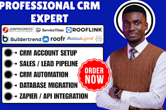 do jobprogress acculynx crm roofr automation buildertrend rooflink servicetitan