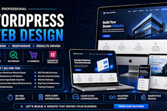 design redesign woocommerce store or wordpress ecommerce website