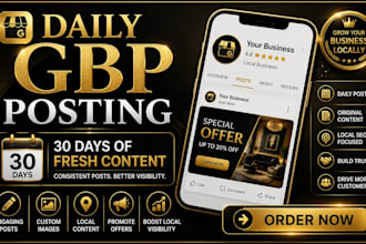 manage daily google business profile posting for local SEO