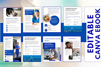 design editable canva ebook, workbook, canva ebook, lead magnet PDF ebook design