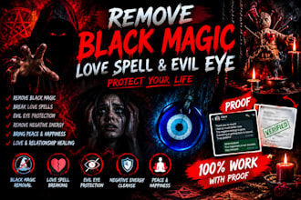 remove black magic jinn and evil eye