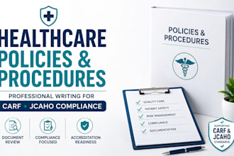 write ready healthcare policies and procedures for carf, jcaho compliance