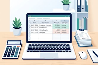 do accurate bookkeeping and virtual accountant for your business