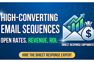 write high converting email copy and email sales sequences