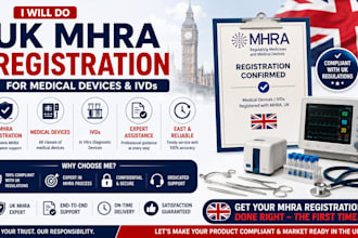 do UK mhra registration for medical devices and ivds
