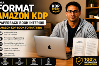 format amazon KDP paperback book interior, amazon KDP book formatting
