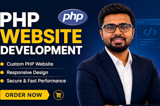 create php web application for ecommerce booking and business platforms