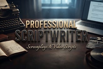 write an engaging screenplay or short film script