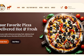 wordpress food catering website online food truck ordering catering cafe website