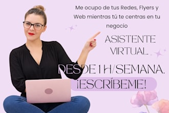 be your virtual assistant for wordpress, canva, and admin tasks