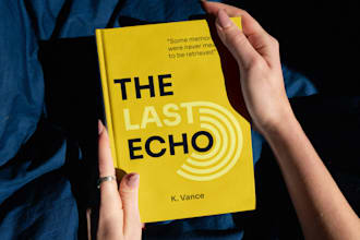 create modern book cover or ebook cover design