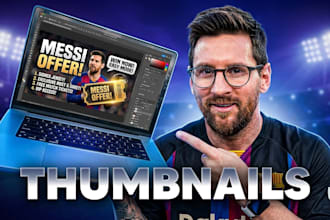 make eyecatchy youtube thumbnail with ai