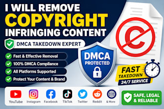 remove copyright infringing content using dmca takedown