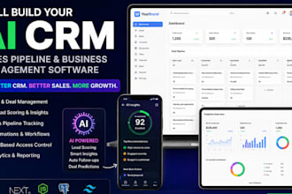 build a custom ai CRM with sales automation and dashboard