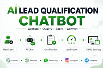 build an ai lead qualification chatbot for your business