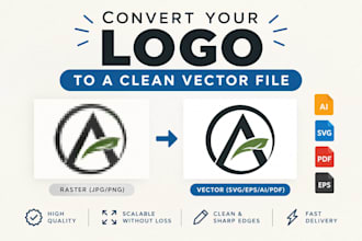 convert your logo to a clean vector file