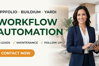 automate appfolio buildium yardi property management workflows