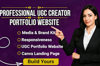 ugc portfolio epk design speaker kit ugc ad resume design ugc video canva review