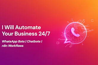 build ai whatsapp chatbot and automate your business with n8n