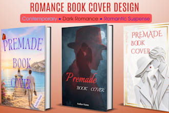 design a professional romance book cover