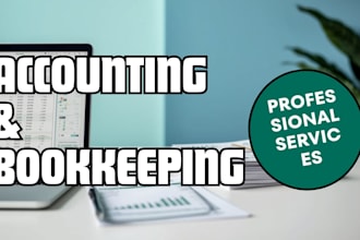 be your professional accountant excel bookkeeping expert
