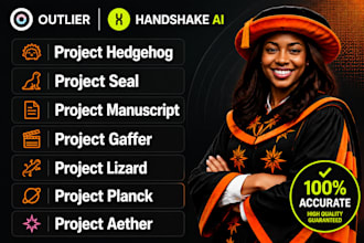 do handshake and outlier ai training for you