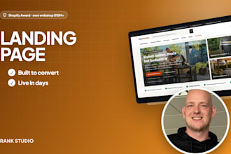 design and build a high converting landing page