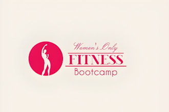 create modern fitness, yoga, gym, sports and bodybuilding logo design