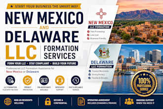 do llc formation, llc registration, in wyoming, delaware, new mexico, texas
