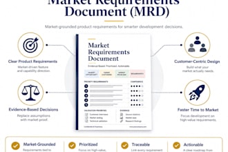 create a comprehensive evidence based mrd for your product