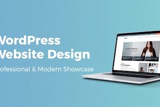 design a responsive wordpress website using elementor