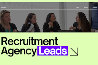 find active hiring leads for staffing agencies