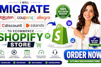 migrate rakuten coupang allegro cdiscount zalando to ecommerce shopify store